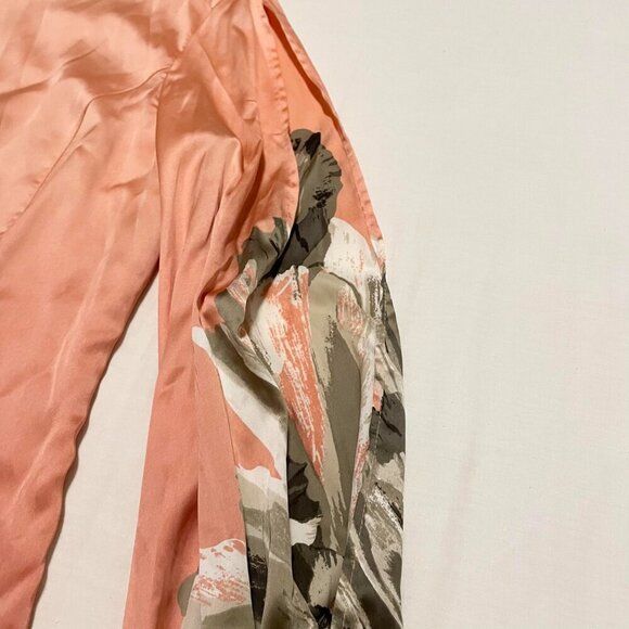 Le Chateau Floral Long Sleeve Dress Womens Size XL Sleeve Slip Dress - Picture 6 of 16